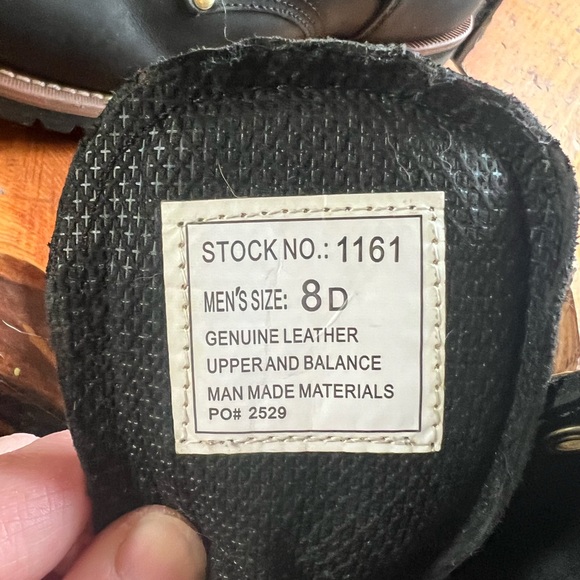 Field N Forest Logger Soft Tow Work Boot Size 8 D - Picture 4 of 8